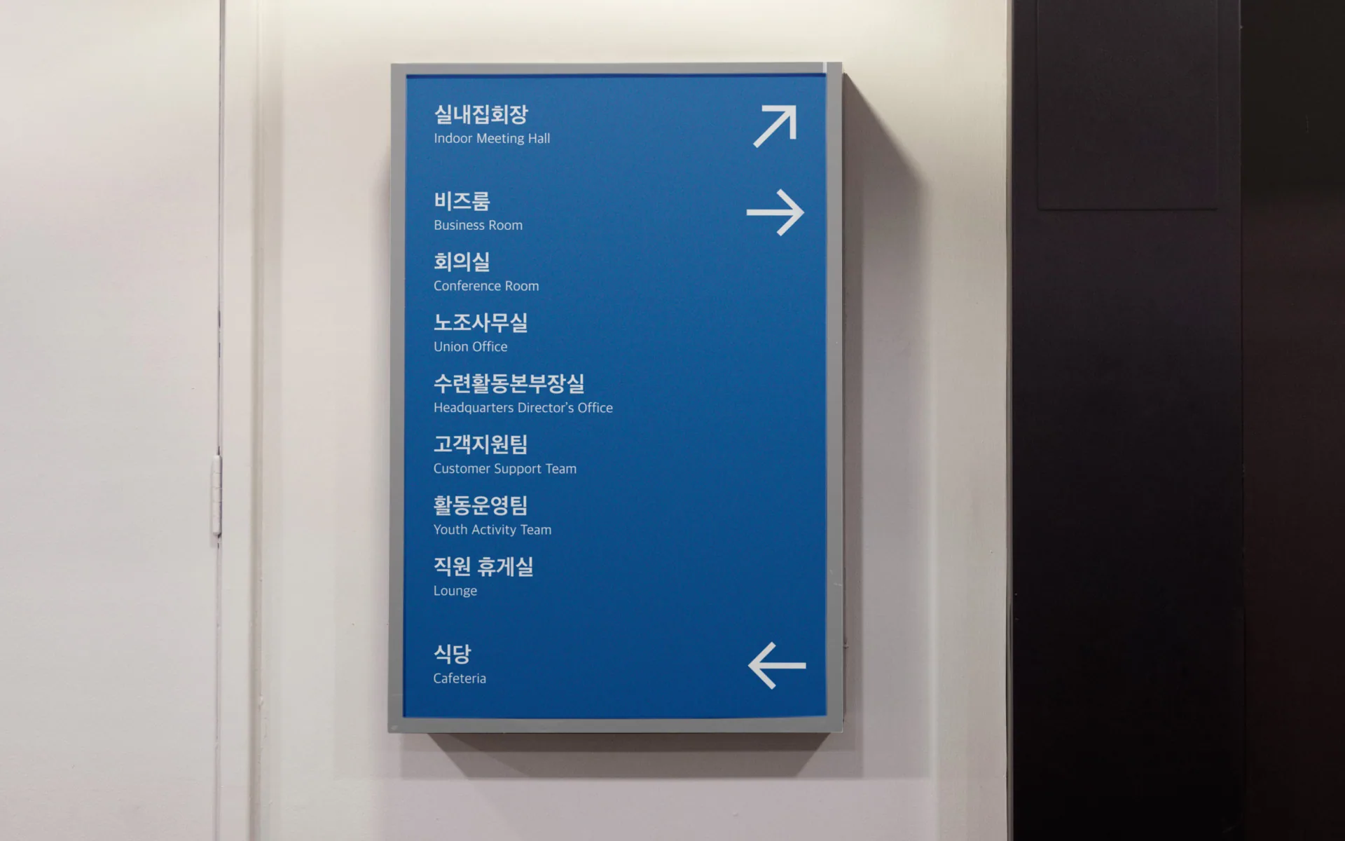경기도청소년수련원 길찾기 개선 — 누구에게나 친절한 길찾기 사이니지